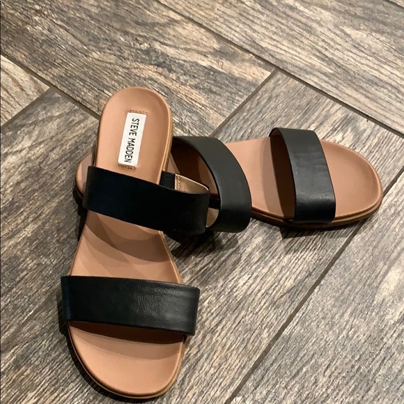 Steve Madden | Shoes | Steve Madden Double Strap Sandals | Poshmark